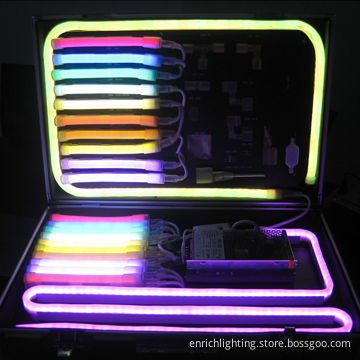 LED Neon Show Case, Various Colors, IP65 Rate, 50,000-hour Lifespan, 80 LEDs/mNew